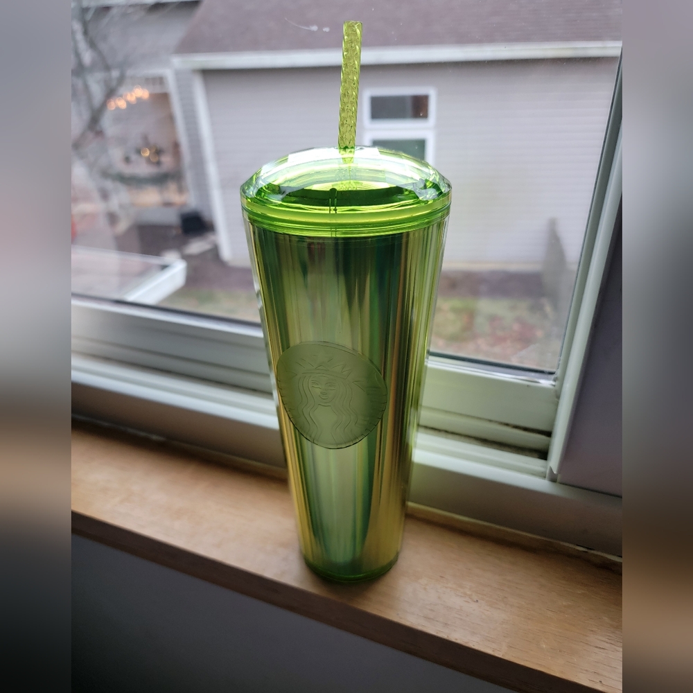 New! Starbucks Lime Kaleidoscope Venti (24 oz) - Summer 2023